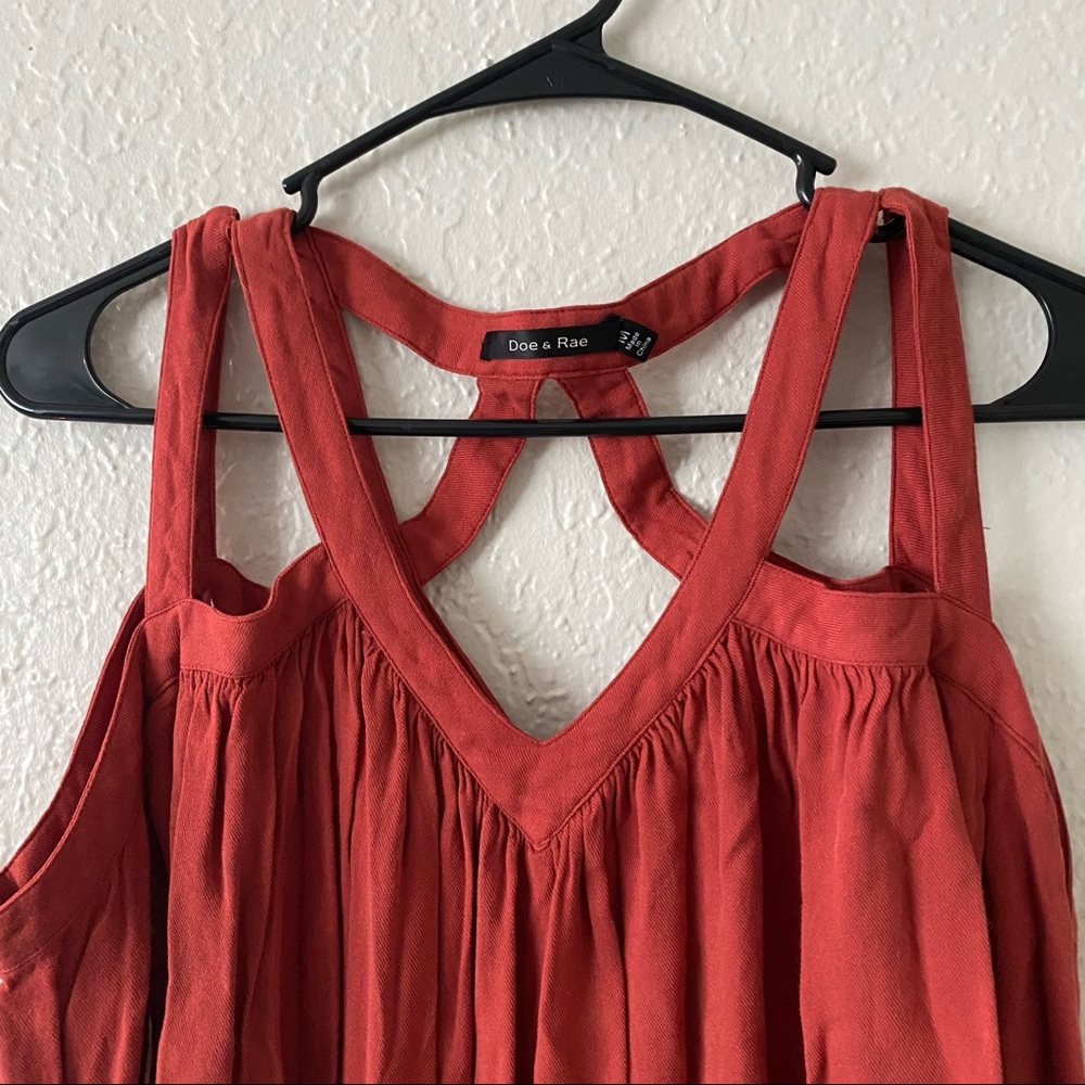 Long sleeve off the shoulder cut out top - Picture 3 of 6